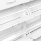 24 Pairs Shoe Cabinet Rack Storage Cupboard Organiser Shelf White Drawers Chest