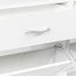 24 Pairs Shoe Cabinet Rack Storage Cupboard Organiser Shelf White Drawers Chest