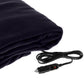 Heated Electric Car Blanket 150x110cm 12V - Blue