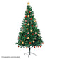 7ft 2.1m 1200 Tips Christmas Tree Xmas Decor Decorations Green