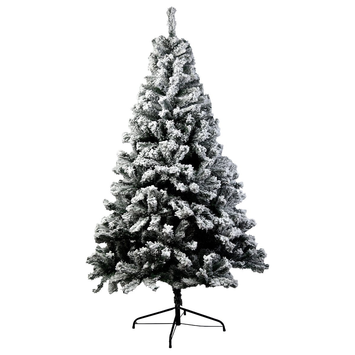 7ft 2.1m 1200 Tips Snow-Tipped Artificial Christmas Tree