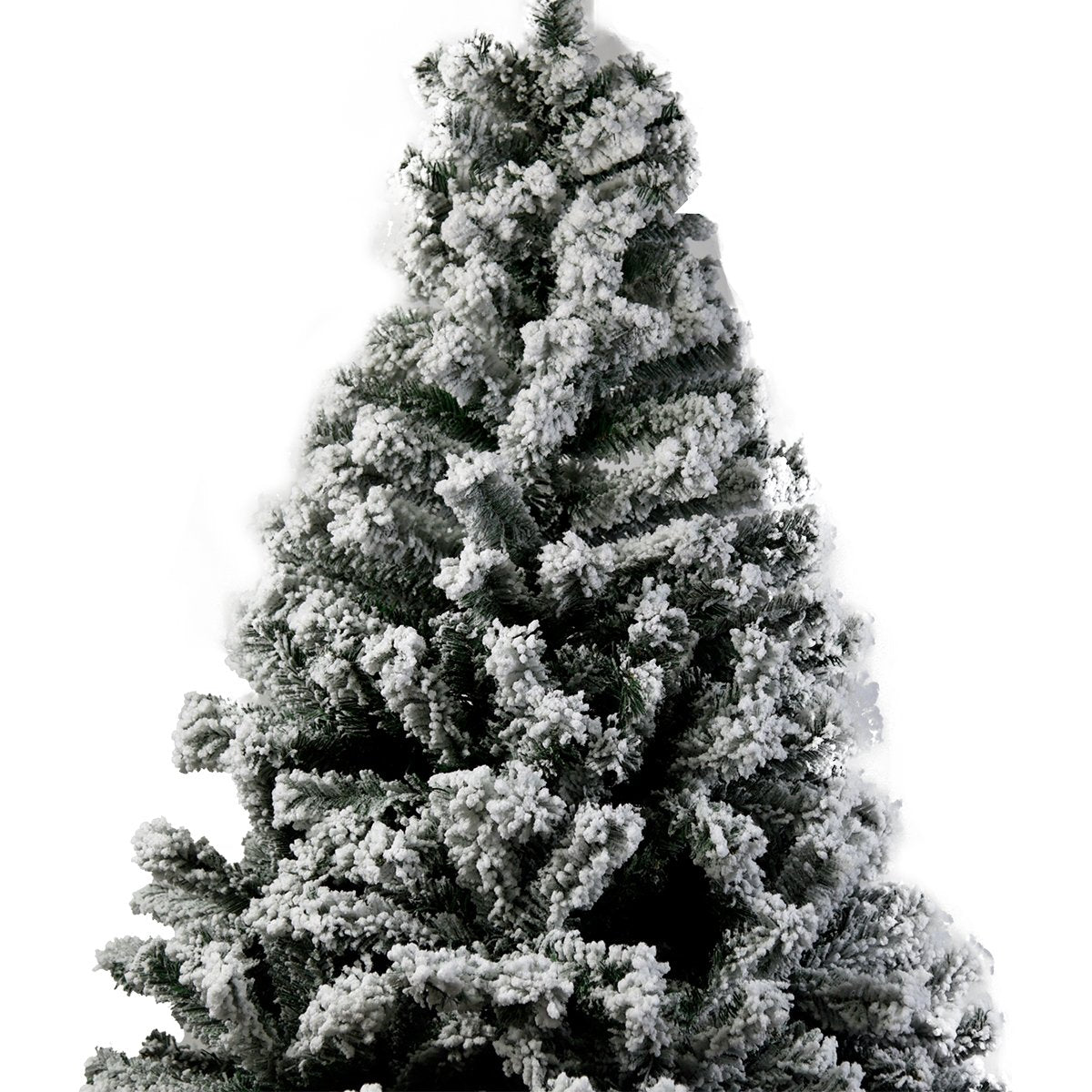 8ft 2.4m 1500 Tips Snow-Tipped Artificial Christmas Tree
