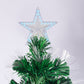 7ft 2.1m 280 Tips Enchanted Pre Lit Fibre Optic Christmas Tree Xmas Decor