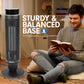 Electric Tower Heater 2000W Remote Portable - Black