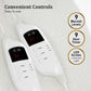 Electronic Fleecy Electric Blanket Heated Fitted Queen Size Bed Safety 9 Levels