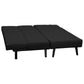 Maxine 3-Seater Corner Sofa Bed with Lounge Chaise Couch - Black