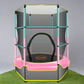 Kahuna Trampoline 4.5FT Round Free Safety Net Spring Pad Cover Mat Outdoor Green Pink