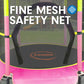 4.5ft Trampoline Round Free Safety Net Spring Pad Cover Mat - Yellow Pink