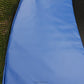 Kahuna Trampoline for Kids 12FT Outdoor Children with Safety Enclosure Pad Mat Ladder Basketball Hoop Set - Blue