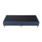 Vera Ensemble Bed Base Mattress Foundation with Metal Stats - Blue Double