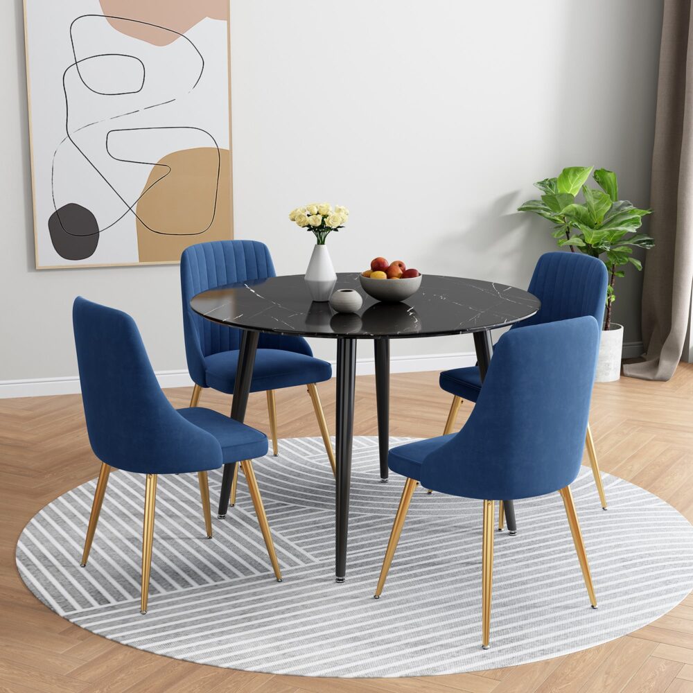 Amelia Marble Round Table