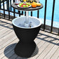 Jody Garden Ice Cooler Table - Black