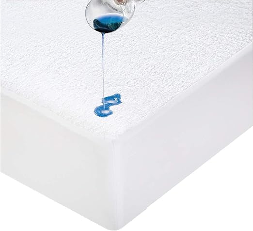 KING Mattress Protector Waterproof - White