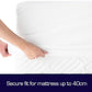 KING Mattress Protector Waterproof - White