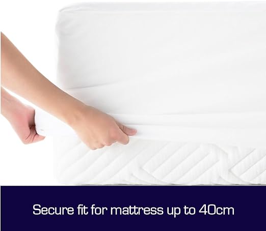 KING Mattress Protector Waterproof - White