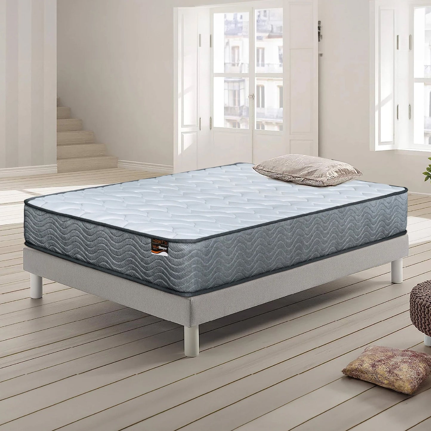 Felix 19cm 3-Zone Orthopaedic Pocket Spring Mattress - King Single