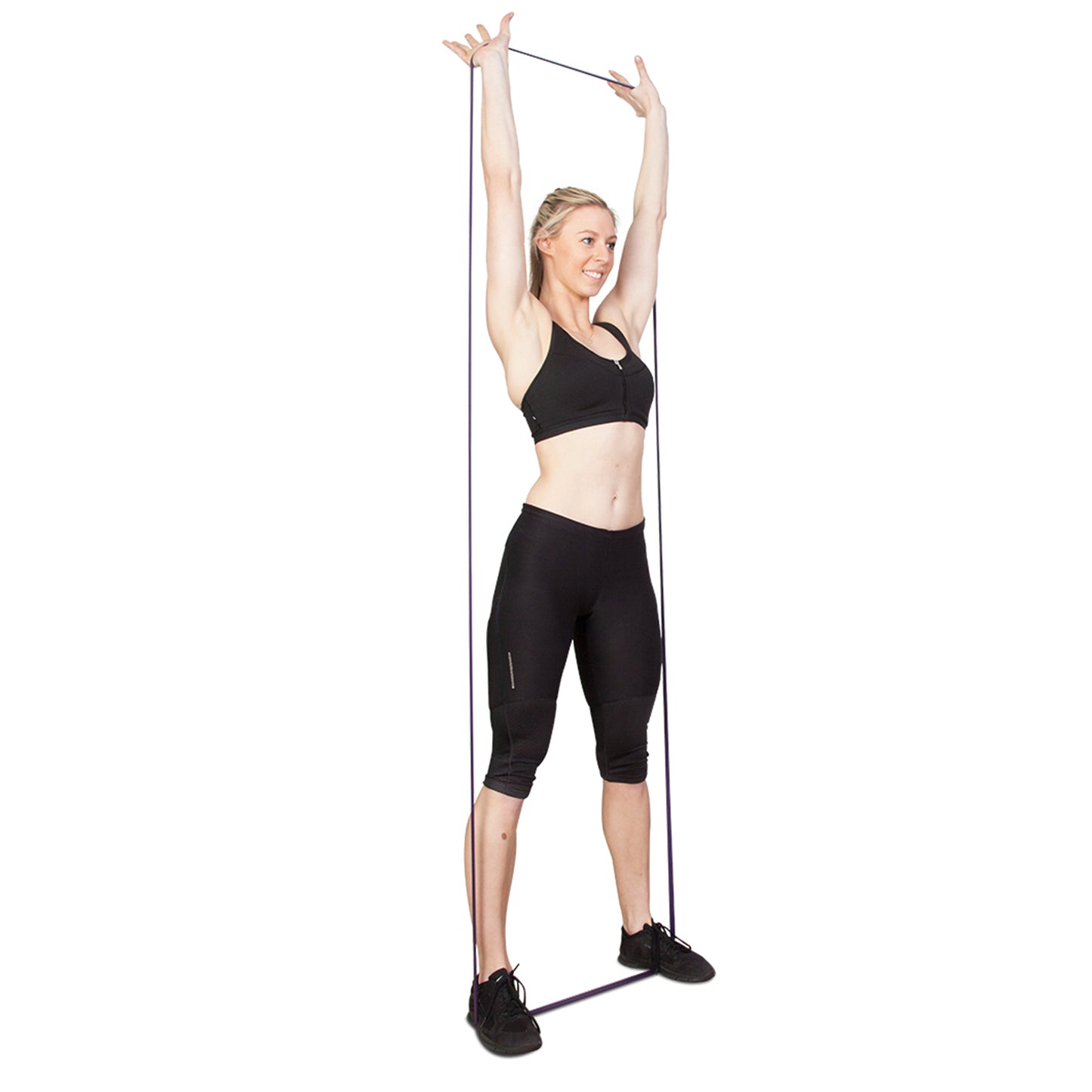 Resistance Band Set of 5 5mm-45mm