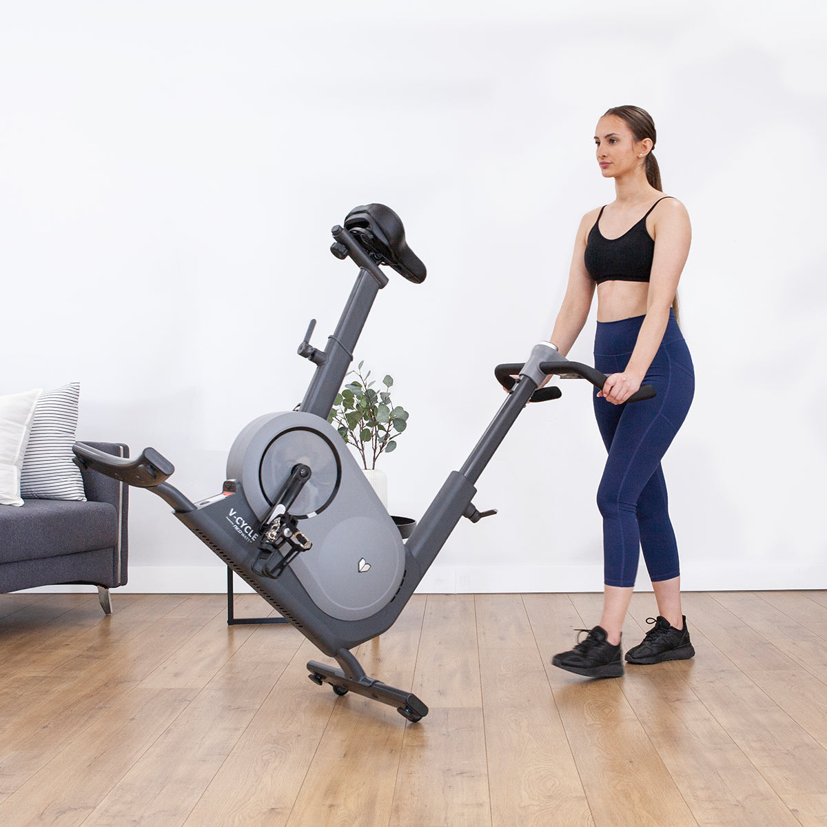 Fitness V-Cycle Smart Exercise Bike with NeoWatt