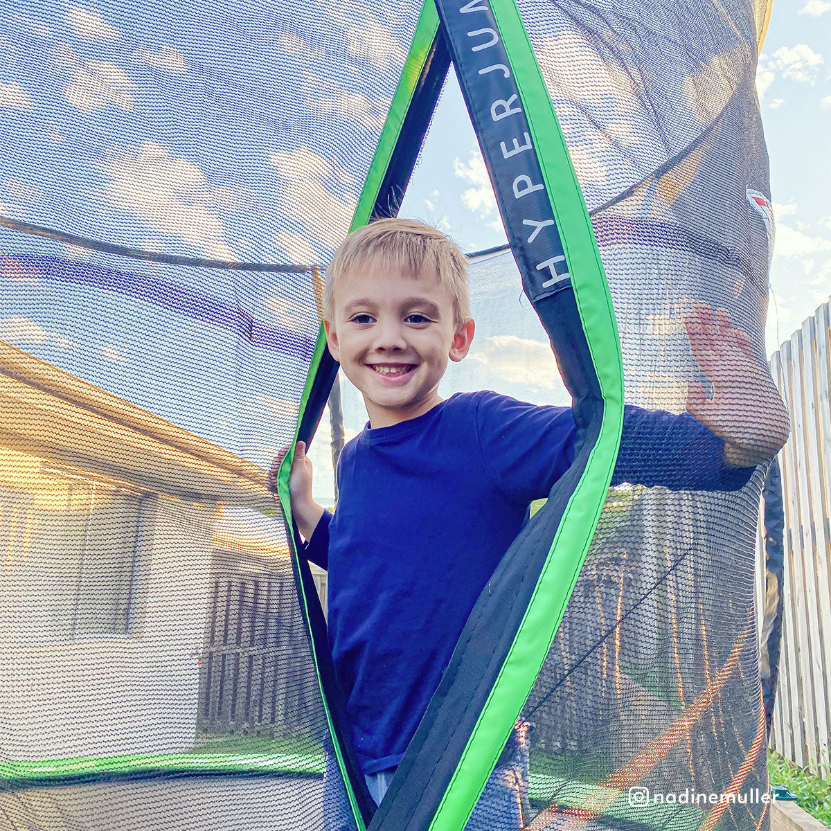 Kids 8ft HyperJump4 Spring Trampoline