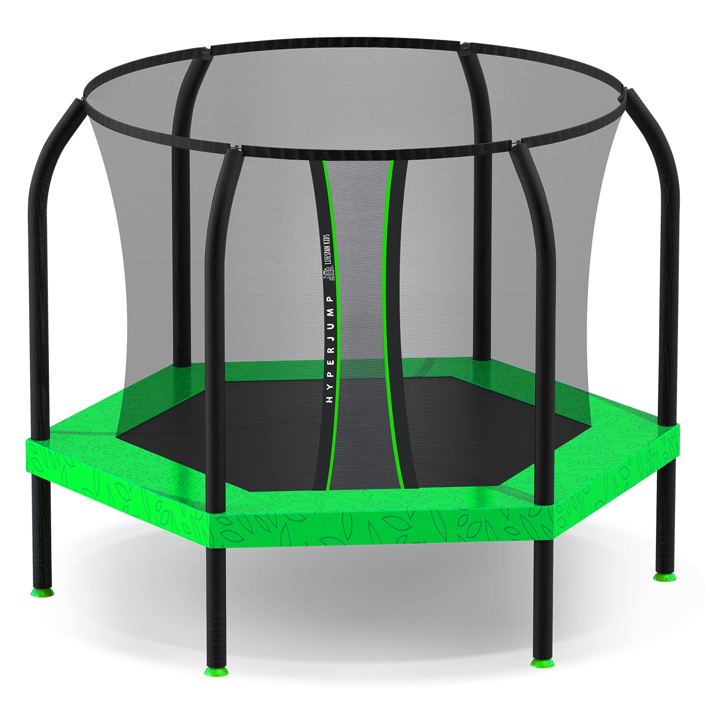 Kids 7ft Springless Hoppy 2 Trampoline Set