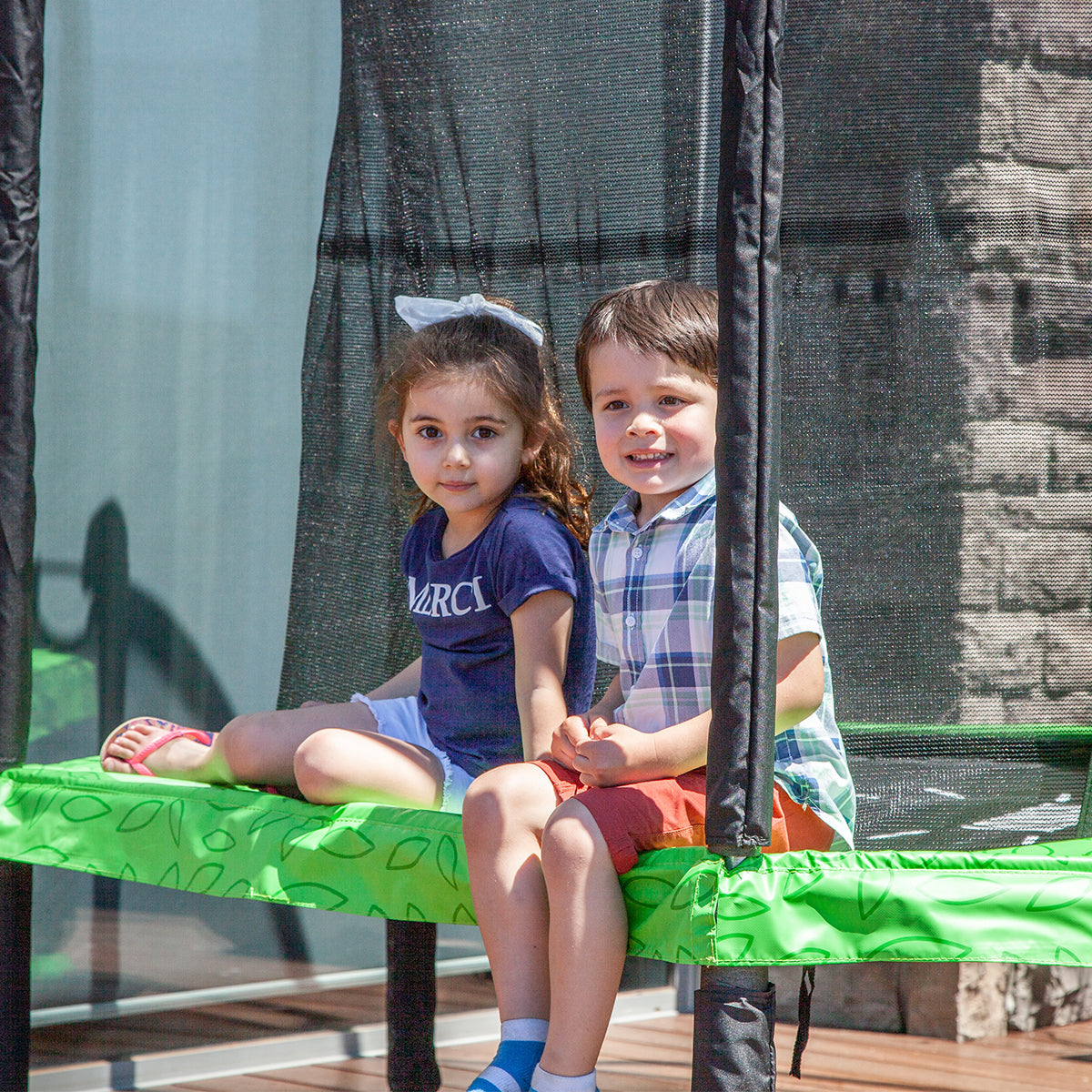 Lifespan Trampoline for Kids 7FT Springless Hoppy 2 Set