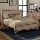 Gabriella Silver Brush Bed Frame in Acacia Wood Construction - Wood King