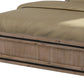 Gabriella Silver Brush Bed Frame in Acacia Wood Construction - Wood King