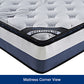 Isabella 28cm Mattress Latex Pillow Top Pocket Spring Foam Medium Firm Bed - King Single