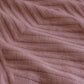 KING Jacquard Embossed Texture Geo Quilt Cover Set - Pink