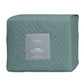 KING Embossed Velvet Quilt Cover Set - Green