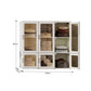 Cubes Storage Folding Cabinet Wardrobe With 9 Grids&6 Doors &1 Hanger