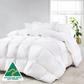 KING 800GSM Ultra Warm Winter Microfibre Quilt - White