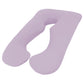 Australian Made Maternity Pregnancy Nursing Sleeping Body Pillow Pillowcase - Lilac