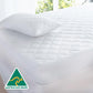 King Luxor Aus Made Fully Fitted Cotton Quilted Mattress Protector