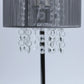 Table Lamp with Acrylic Drops - Grey
