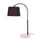 Traditional Drum Shape Table Lamp - Black