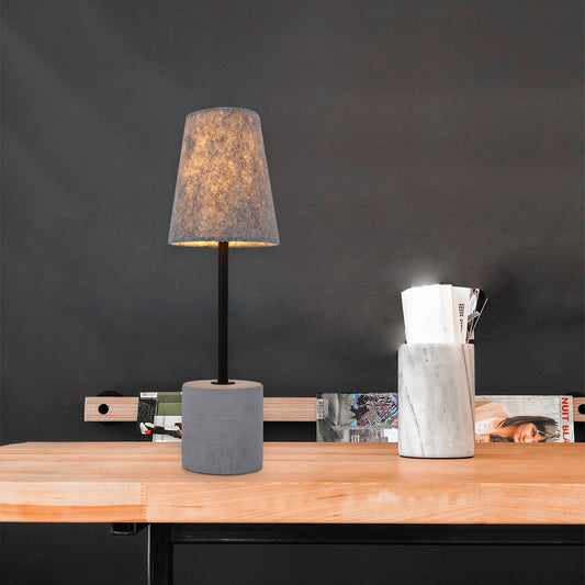 Simplistic and Elegant Table Lamp - Grey
