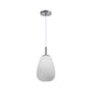 Ribbed Design Glass Pendant Light