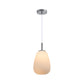 Ribbed Design Glass Pendant Light