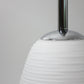 Ribbed Design Glass Pendant Light