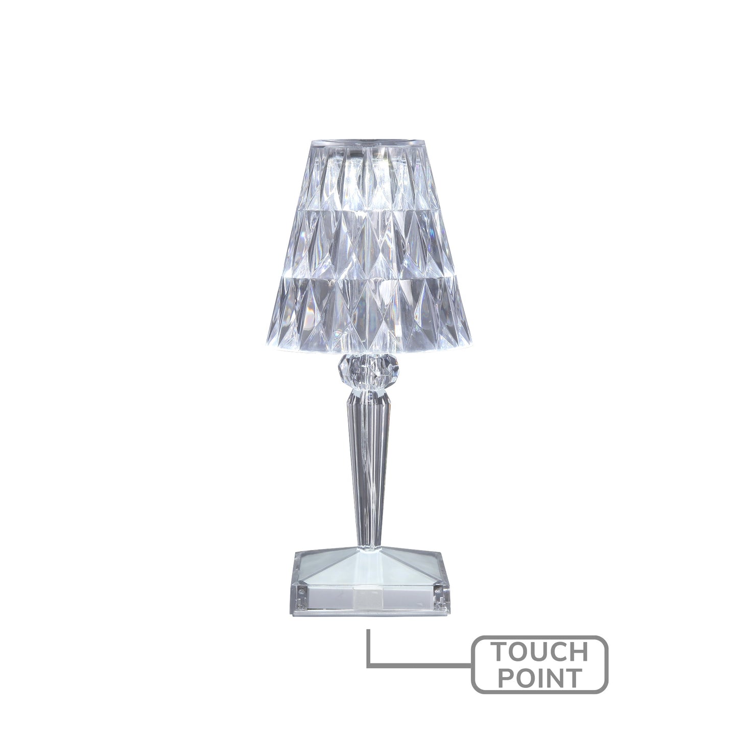 Touch Table Lamp - Silver