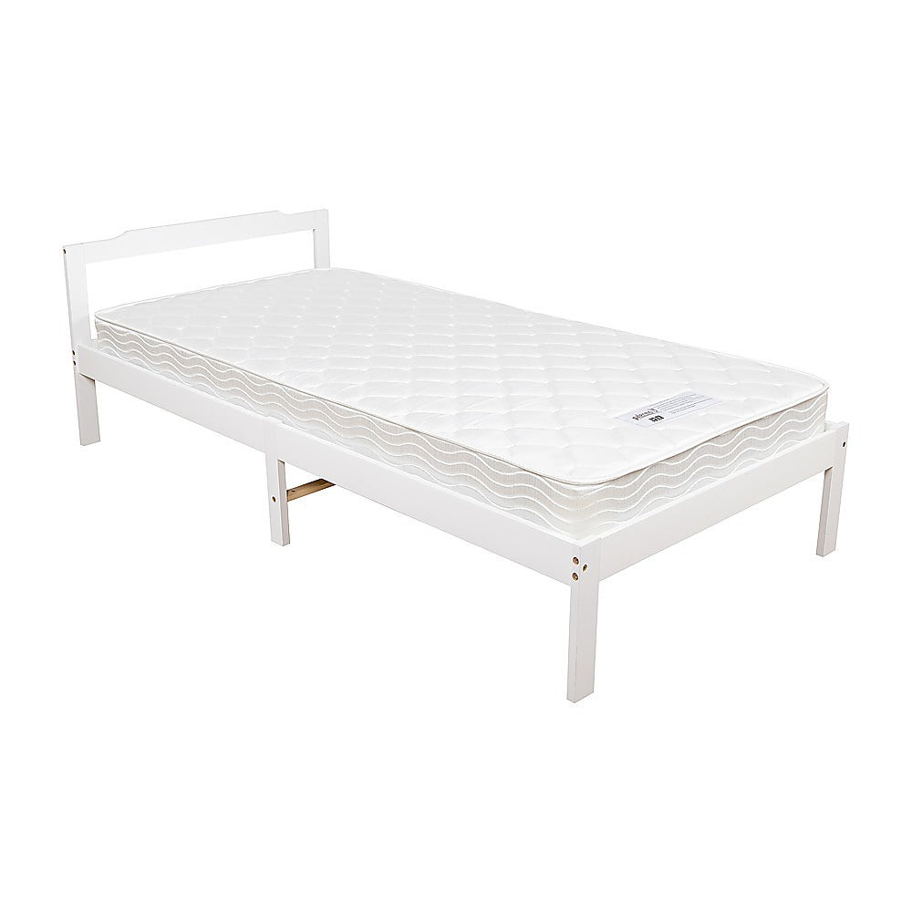 Gilly Wooden Bed Frame - Natural Single