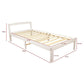 Gilly Wooden Bed Frame - White Single