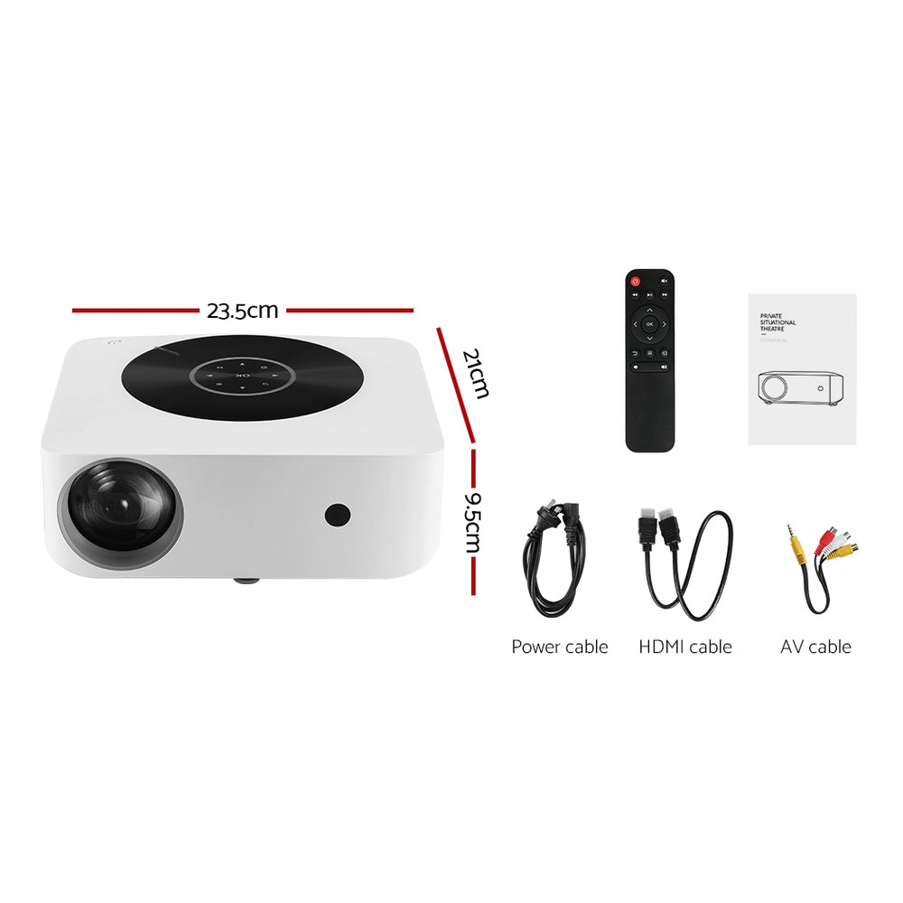 Wifi Bluetooth Video Projector Touch Screen 1080P Portable Home Cinema