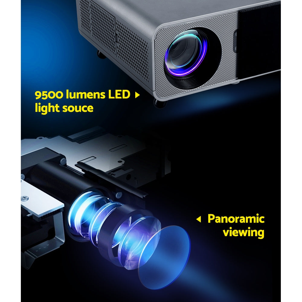 Portable WIFI Video Projector 4K 2.4G/5G Home Theatre HDMI 1080P