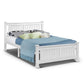 Mystique Wooden Bed Frame Kids Adults Timber no Drawers - Queen