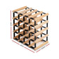 20 Bottle Timber Wine Rack