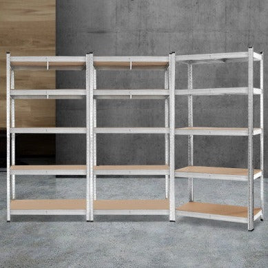 Giants 3x1.8M Warehouse Shelving Rack Racking Garage Metal Storage Shelves