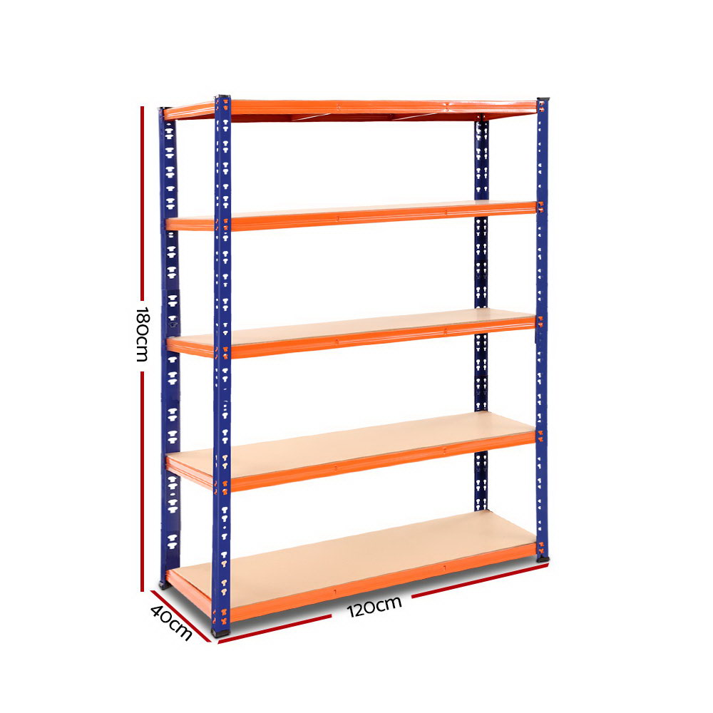 1.8m Warehouse Racking Shelving Storage Shelf Garage Shelves Rack Steel