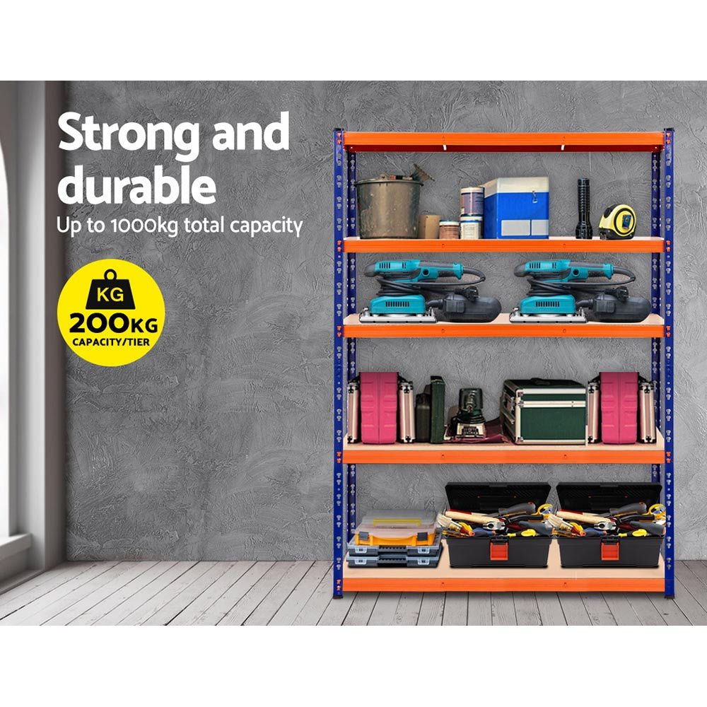 1.8m Warehouse Racking Shelving Storage Shelf Garage Shelves Rack Steel